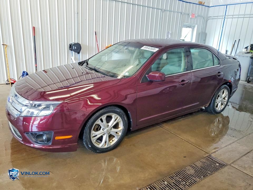 2012 FORD FUSION SE – Lot 56640506 auction photo