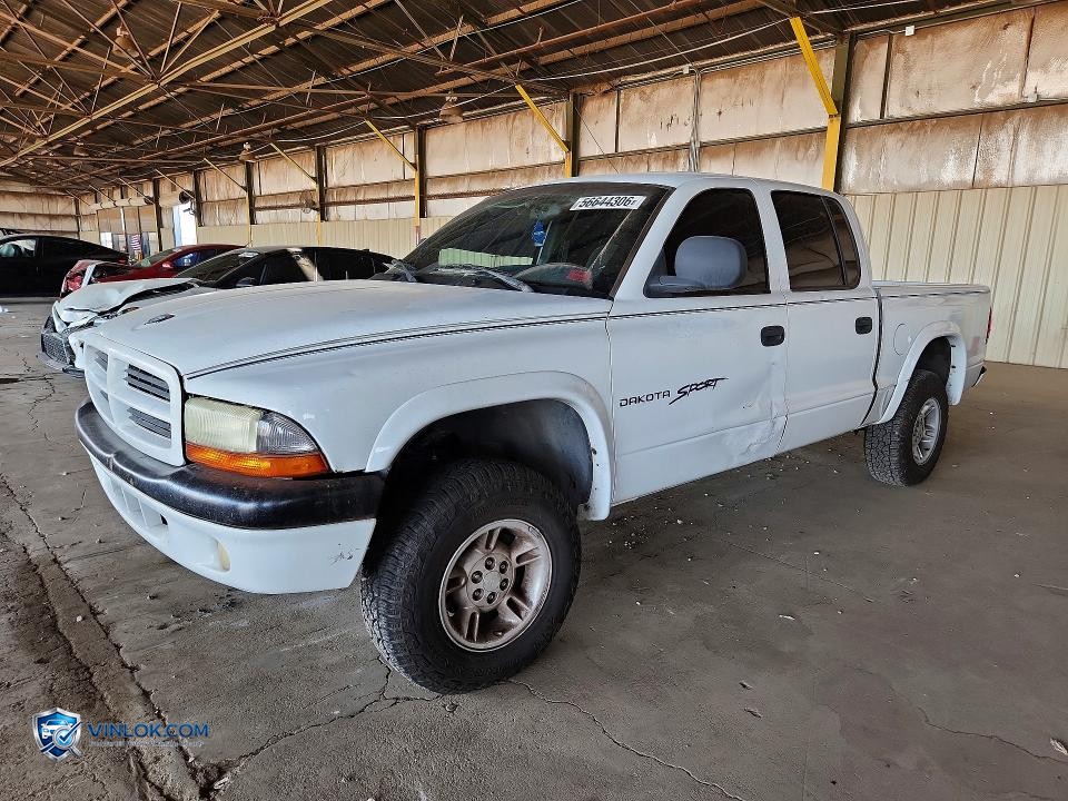 2000 DODGE DAKOTA QUAD – Lot 56644306 auction photo