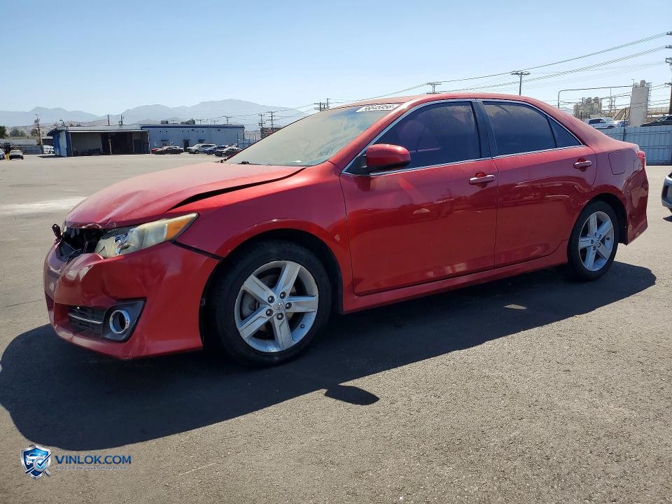 2012 TOYOTA CAMRY SE – Lot 56645956 auction photo