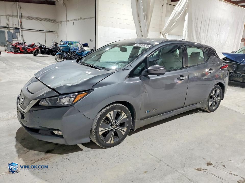 2019 NISSAN LEAF SL – Lot 56646376 auction photo