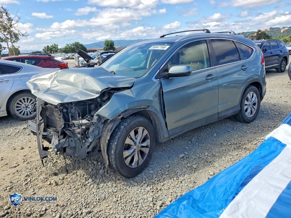 2012 HONDA CR-V EXL – Lot 56647166 auction photo
