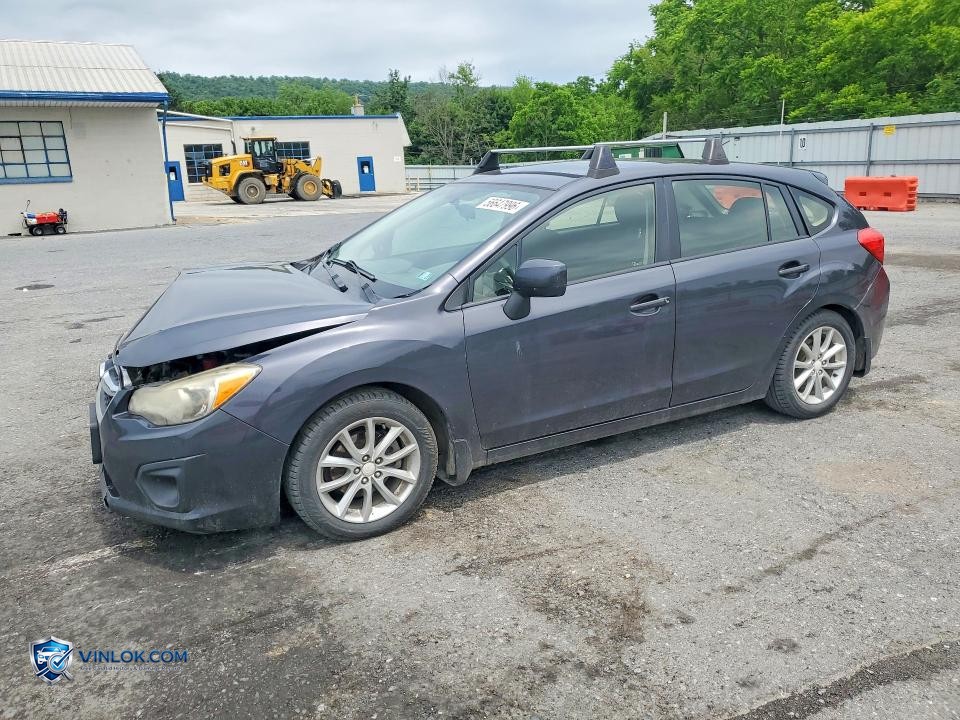 2014 SUBARU IMPREZA PREMIUM – Lot 56647996 auction photo