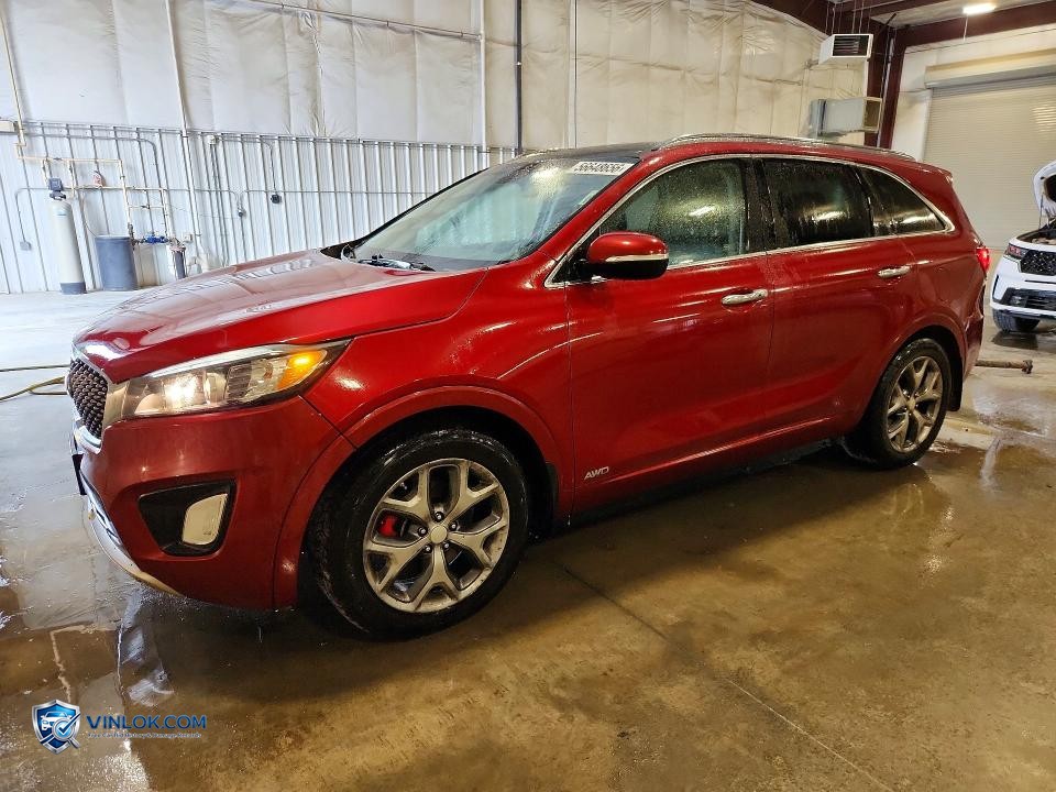 2016 KIA SORENTO SX V6 – Lot 56648656 auction photo