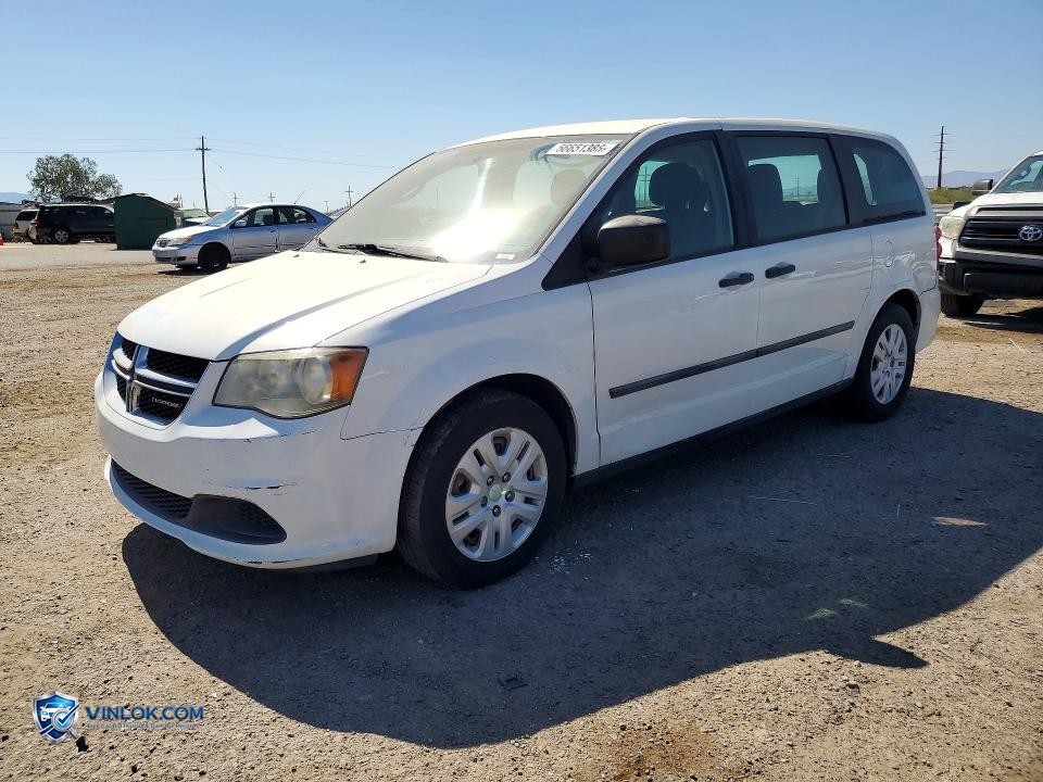 2014 DODGE GRAND CARAVAN SXT WA – Lot 56651386 auction photo