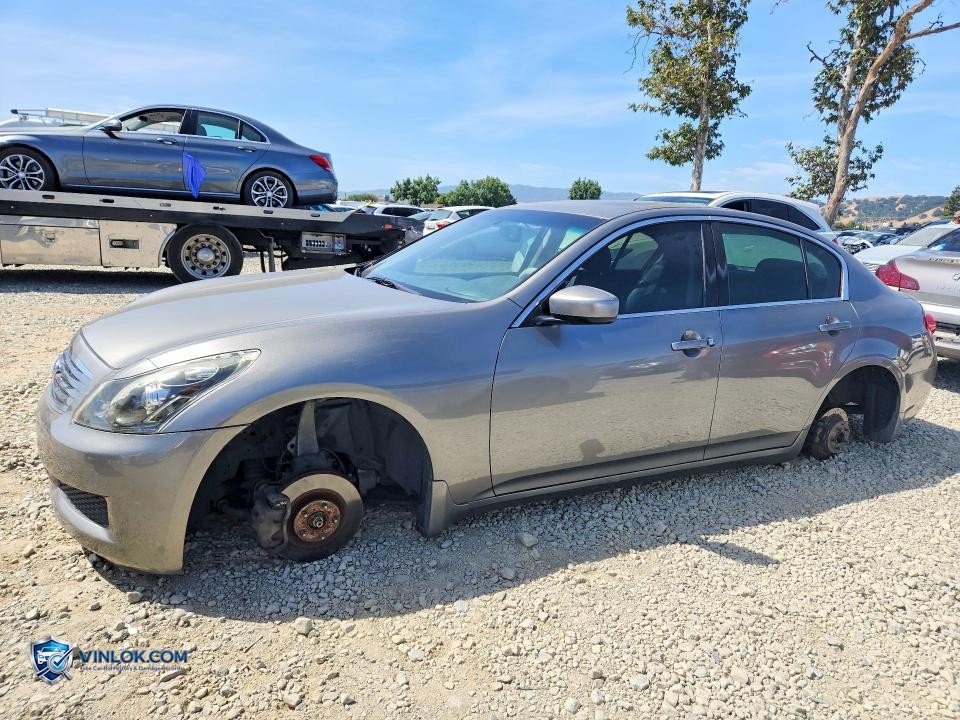 2009 INFINITI G37 SEDAN X – Lot 56651686 auction photo
