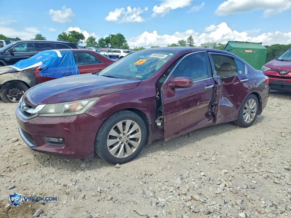 2014 HONDA ACCORD EXL – Lot 56658606 auction photo