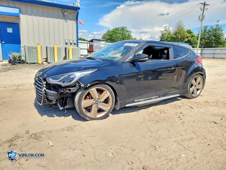 2014 HYUNDAI VELOSTER TURBO – Lot 56661426 auction photo