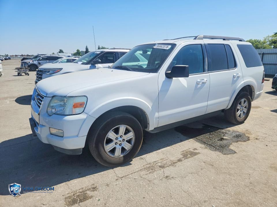 2010 FORD EXPLORER XLT – Lot 56662076 auction photo