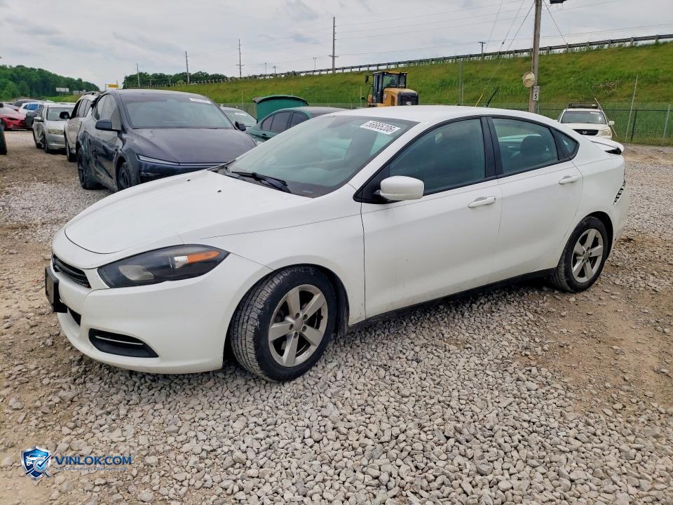 2016 DODGE DART SXT – Lot 56665206 auction photo