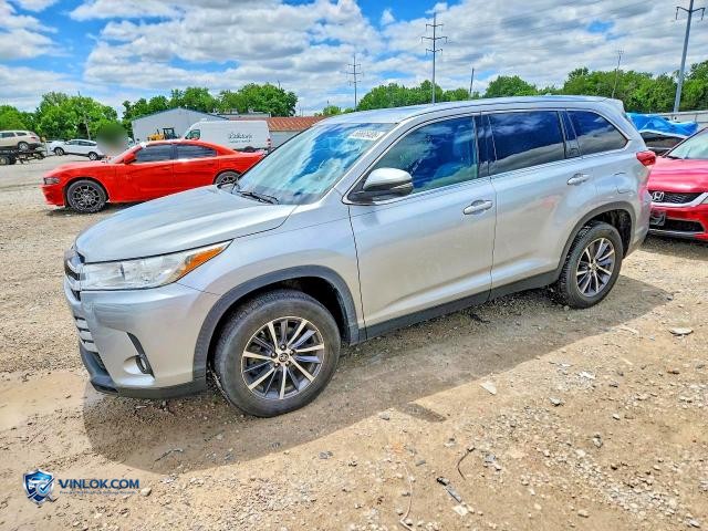 2019 TOYOTA HIGHLANDER XLE – Lot 56665406 auction photo