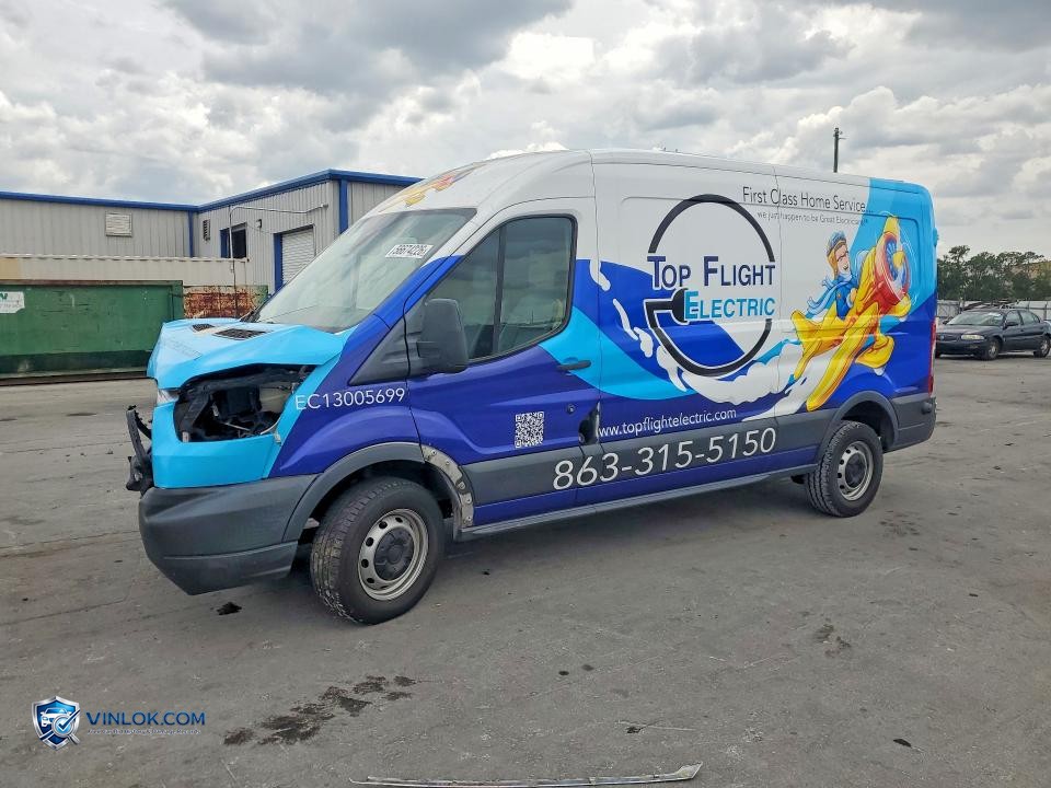 2018 FORD TRANSIT 250 DELIVERY VAN – Lot 56674226 auction photo
