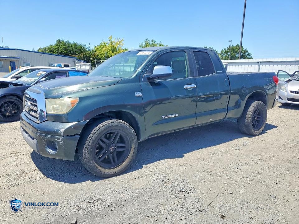 2007 TOYOTA TUNDRA DOUBLE CAB LIMITED – Lot 56676996 auction photo