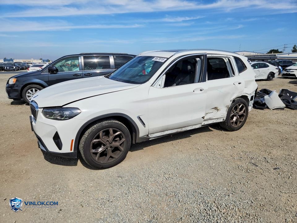 2022 BMW X3 SDRIVE30I – Lot 56678516 auction photo