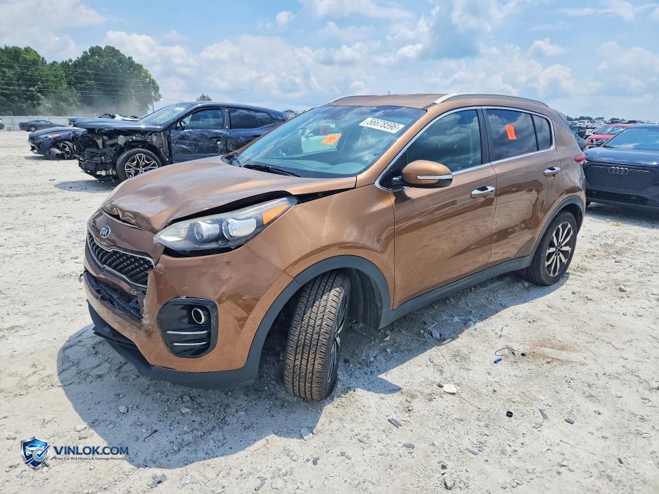 2018 KIA SPORTAGE EX – Lot 56678596 auction photo