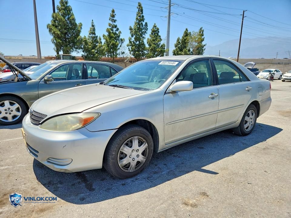 2002 TOYOTA CAMRY LE – Lot 56679446 auction photo