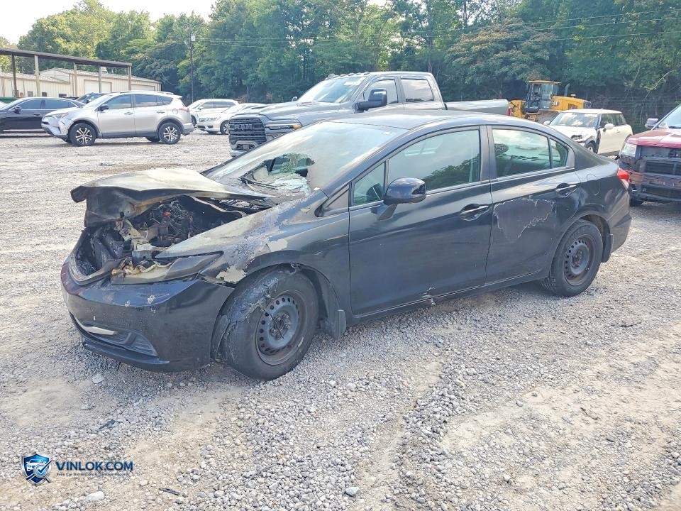 2013 HONDA CIVIC LX – Lot 56679976 auction photo