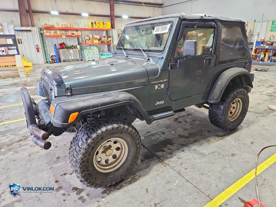 2002 JEEP WRANGLER / TJ X – Lot 56679996 auction photo