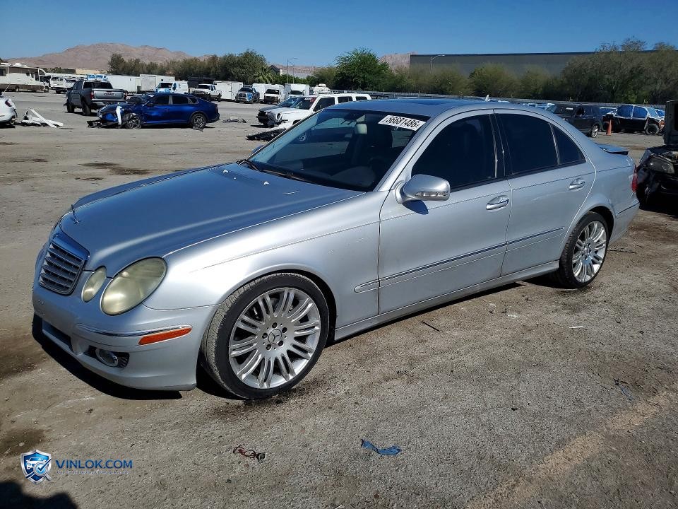 2007 MERCEDES-BENZ E 550 – Lot 56681486 auction photo