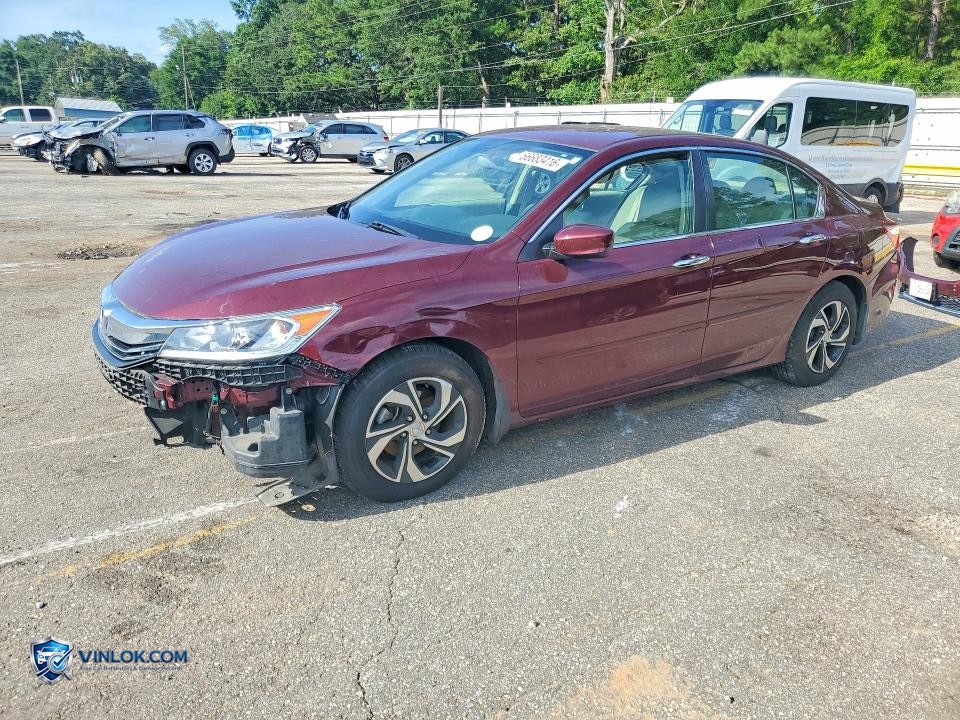 2017 HONDA ACCORD LX – Lot 56683416 auction photo
