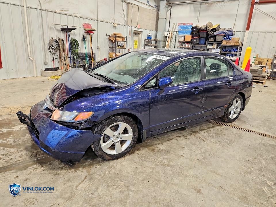 2008 HONDA CIVIC EXL – Lot 56683556 auction photo