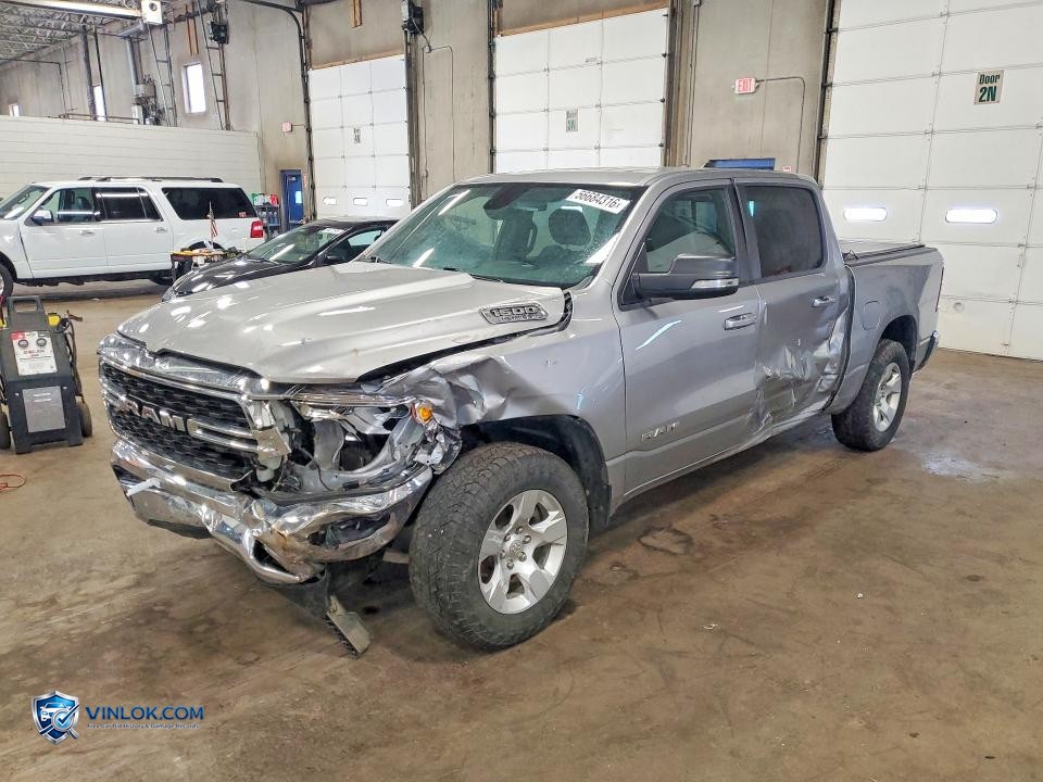 2022 RAM 1500 BIG HORN – Lot 56684316 auction photo