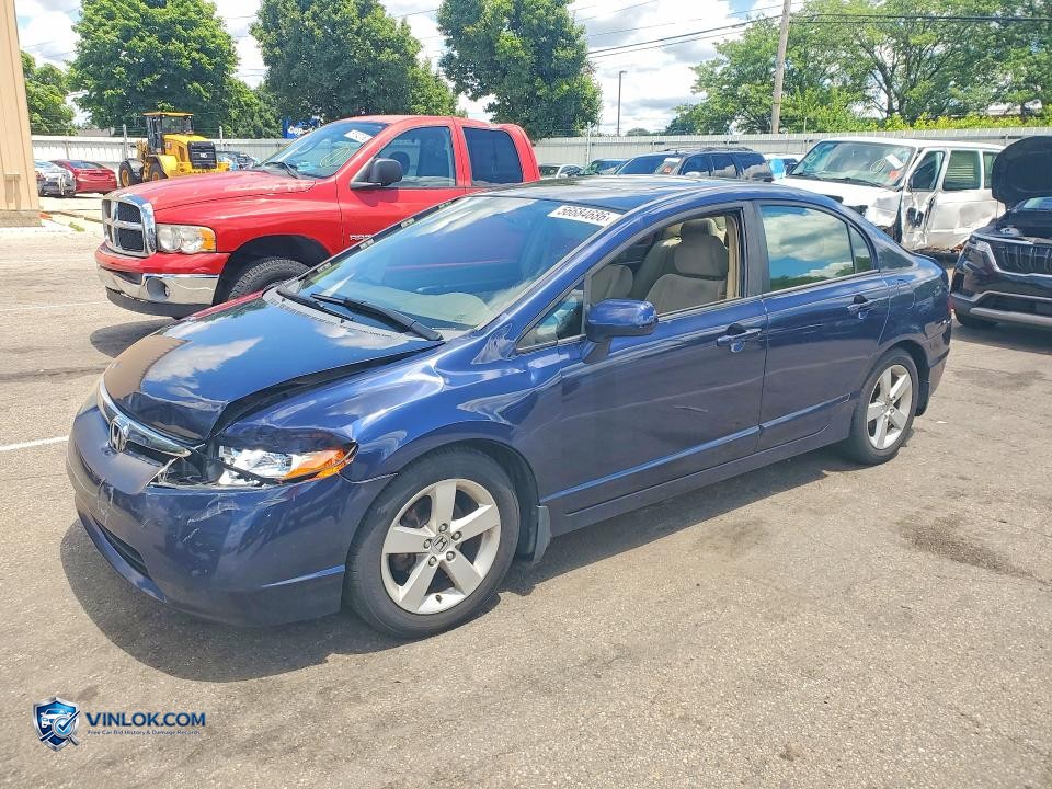 2006 HONDA CIVIC EX – Lot 56684686 auction photo