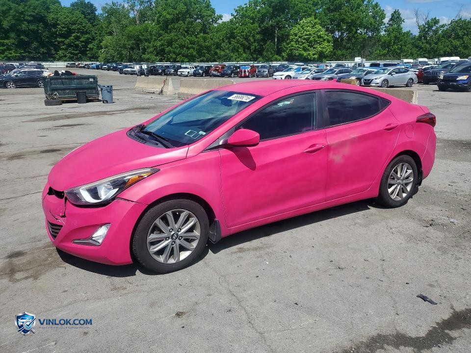 2016 HYUNDAI ELANTRA SE – Lot 56686216 auction photo