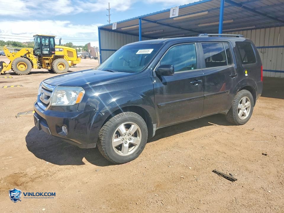 2009 HONDA PILOT EXL – Lot 56686606 auction photo