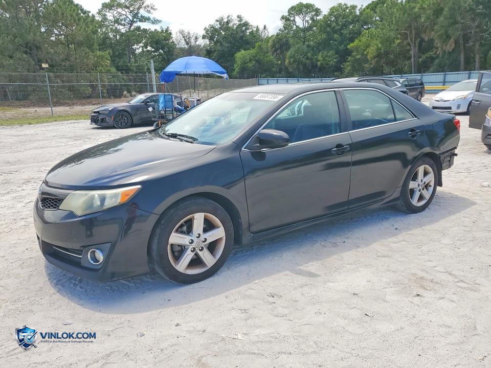 2014 TOYOTA CAMRY SE – Lot 56687396 auction photo