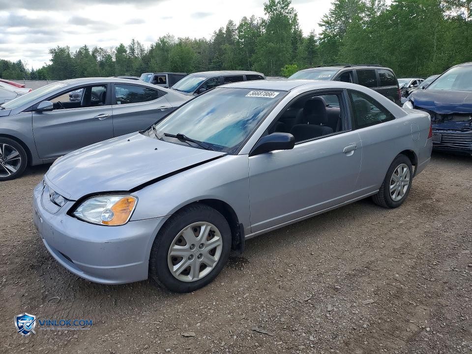 2003 HONDA CIVIC LX – Lot 56687866 auction photo