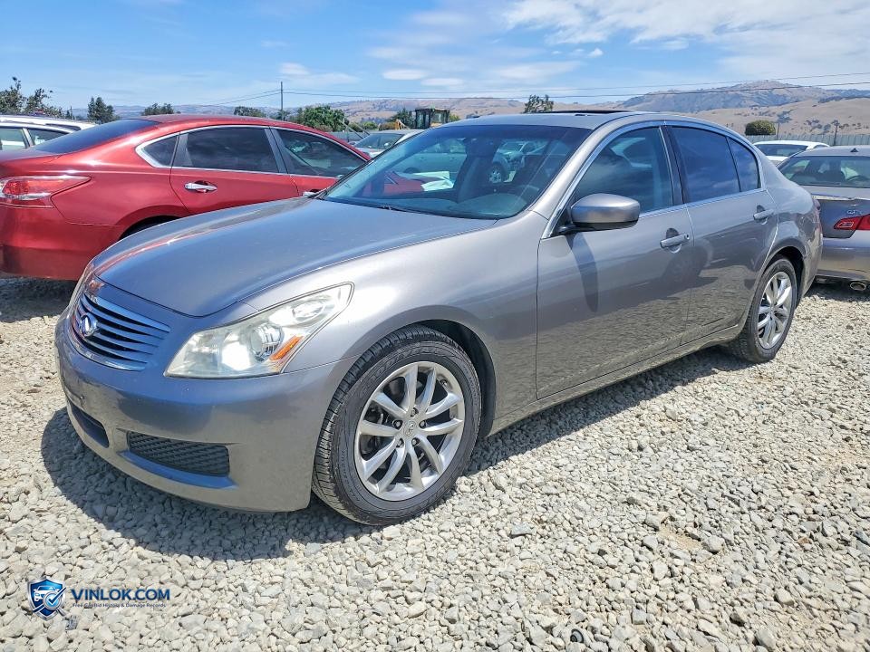 2009 INFINITI G37 SEDAN BASE – Lot 56690866 auction photo