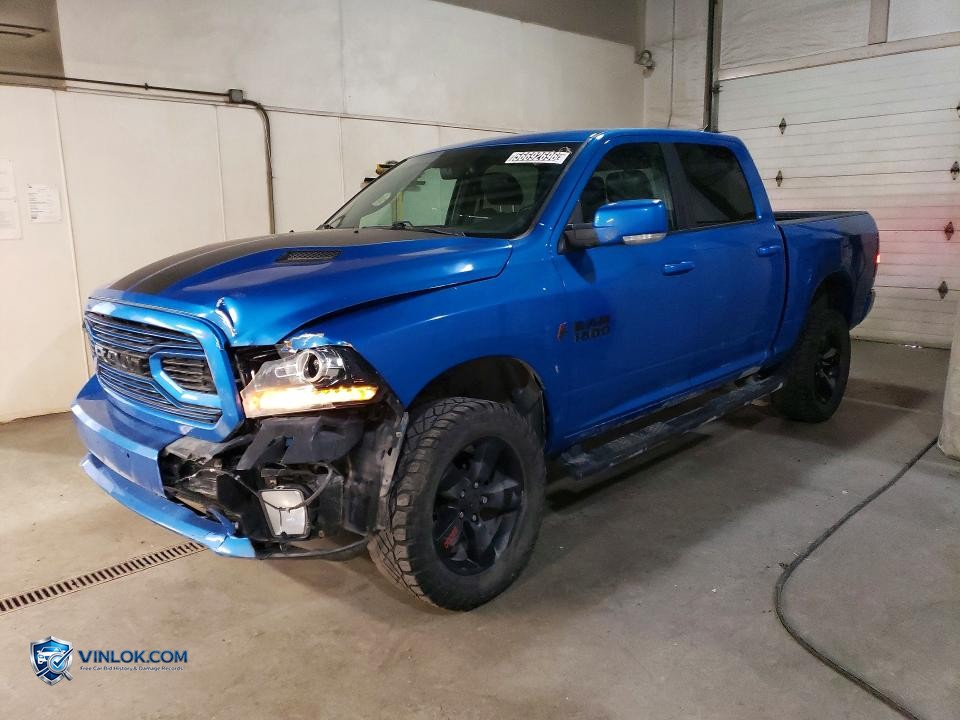 2018 RAM 1500 SPORT – Lot 56692696 auction photo