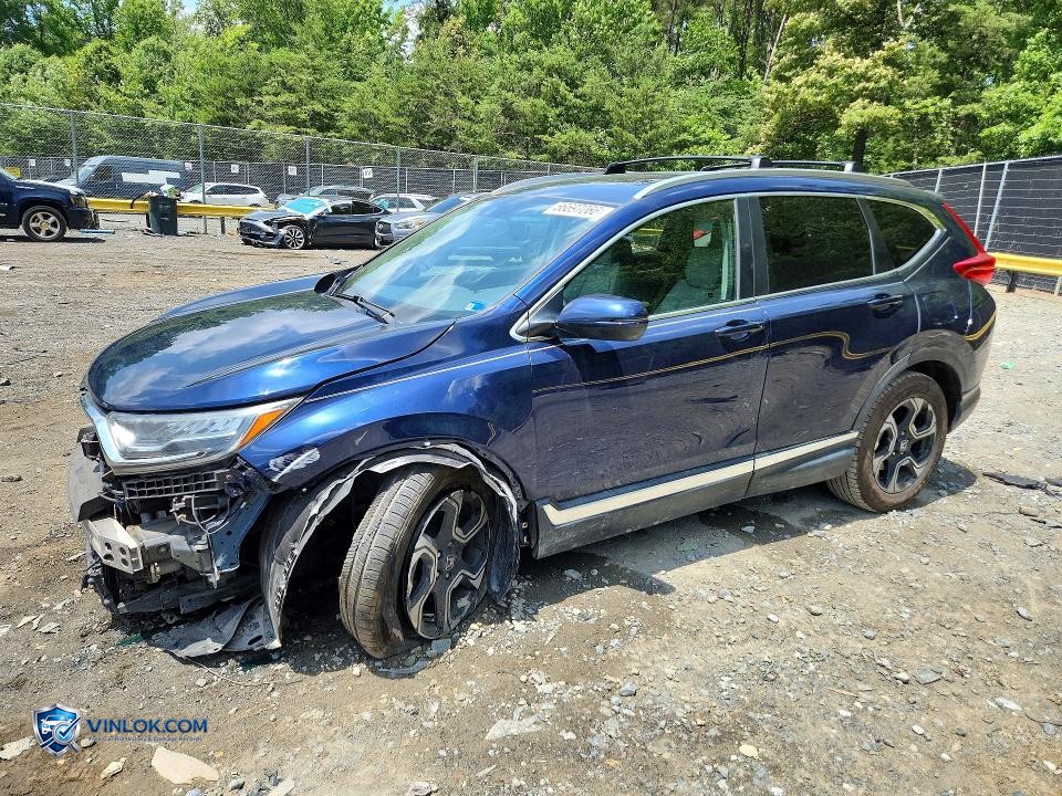 2017 HONDA CR-V TOURING – Lot 56697066 auction photo