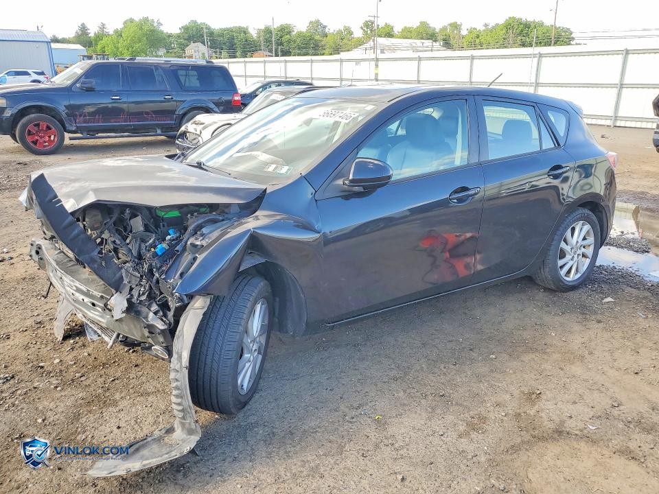 2012 MAZDA 3 I – Lot 56697466 auction photo
