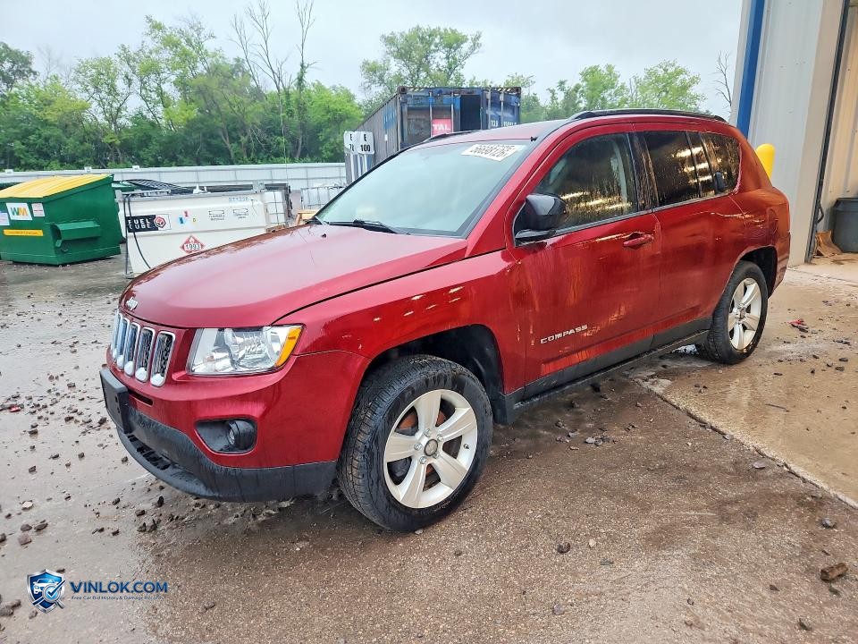 2012 JEEP COMPASS SPORT – Lot 56698126 auction photo