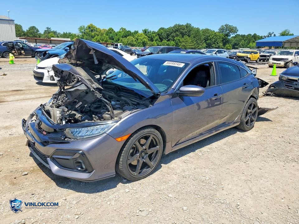 2020 HONDA CIVIC SI – Lot 56698246 auction photo