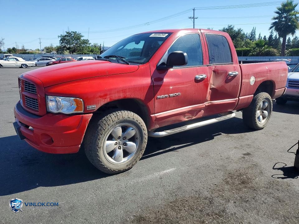 2005 DODGE RAM 1500 ST – Lot 56698266 auction photo