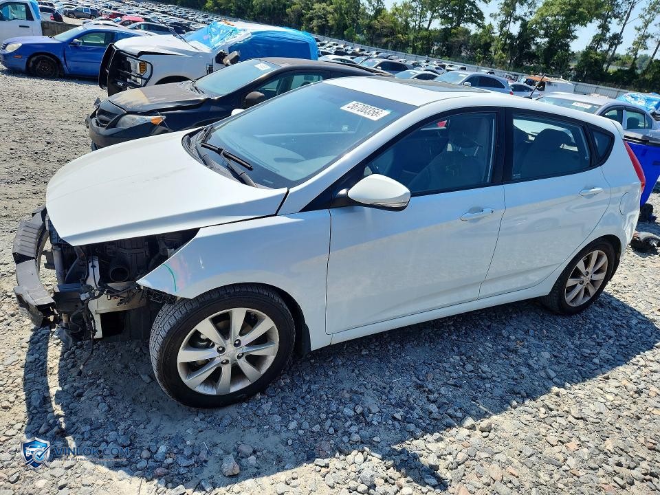 2013 HYUNDAI ACCENT SE – Lot 56700356 auction photo