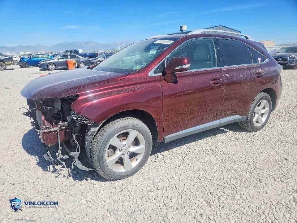 2013 LEXUS RX 350 BASE – Lot 56700906 auction photo