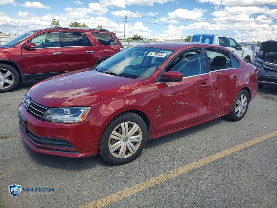 2017 VOLKSWAGEN JETTA S – Lot 56701436 auction photo