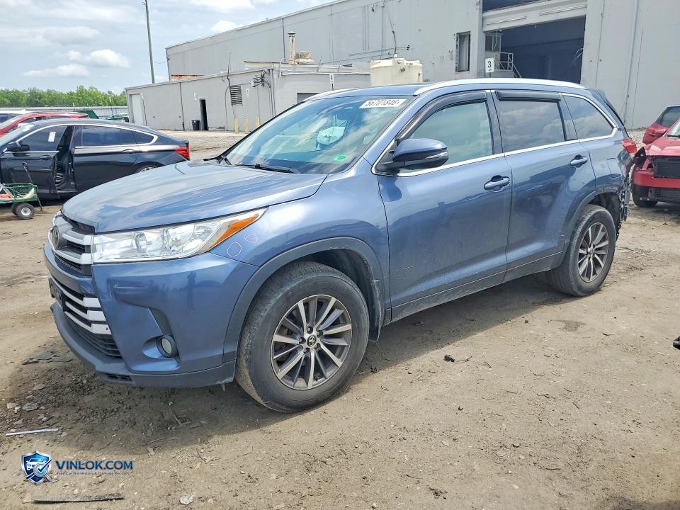2019 TOYOTA HIGHLANDER XLE – Lot 56701846 auction photo
