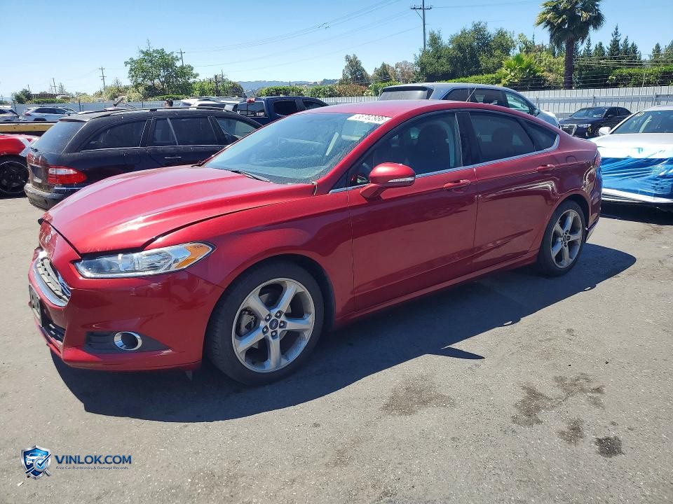 2015 FORD FUSION SE – Lot 56702986 auction photo