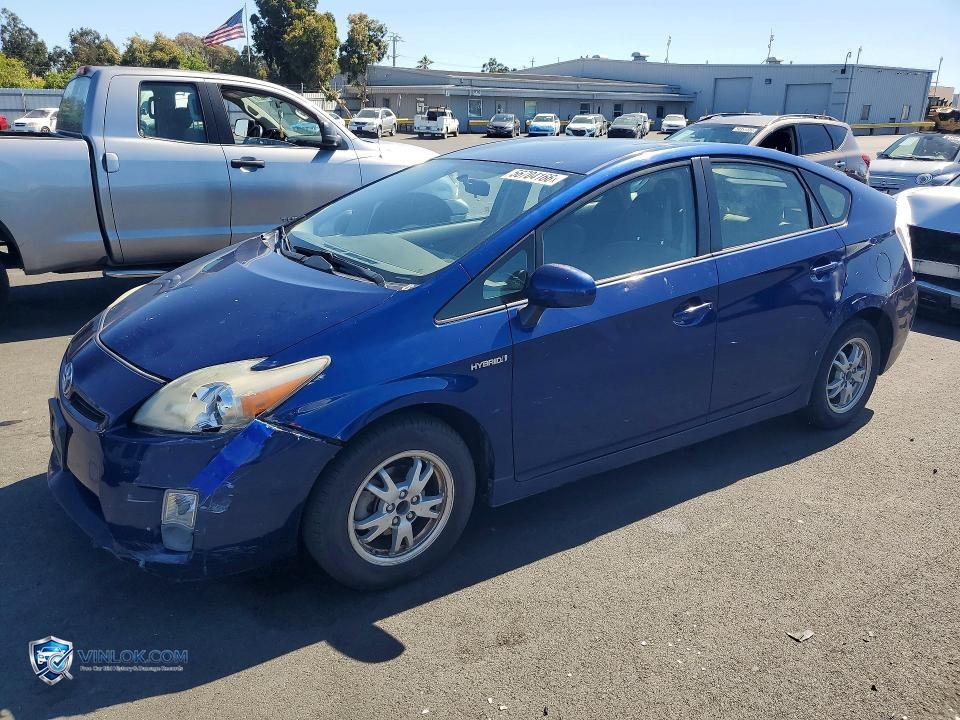 2010 TOYOTA PRIUS II – Lot 56704166 auction photo