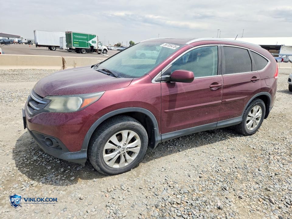2013 HONDA CR-V EXL – Lot 56705476 auction photo