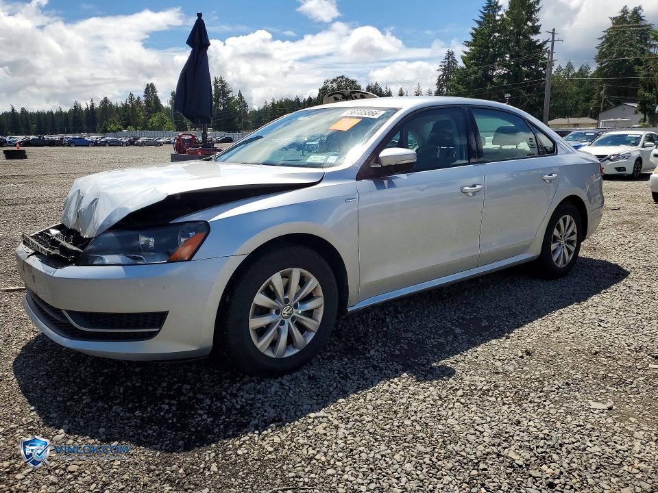 2015 VOLKSWAGEN PASSAT S – Lot 56705866 auction photo