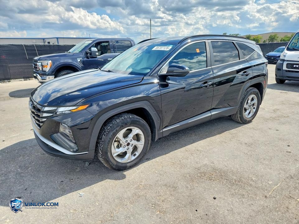 2022 HYUNDAI TUCSON SEL – Lot 56707126 auction photo