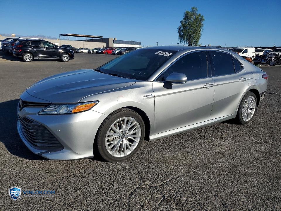 2018 TOYOTA CAMRY HYBRID XLE – Lot 56707656 auction photo