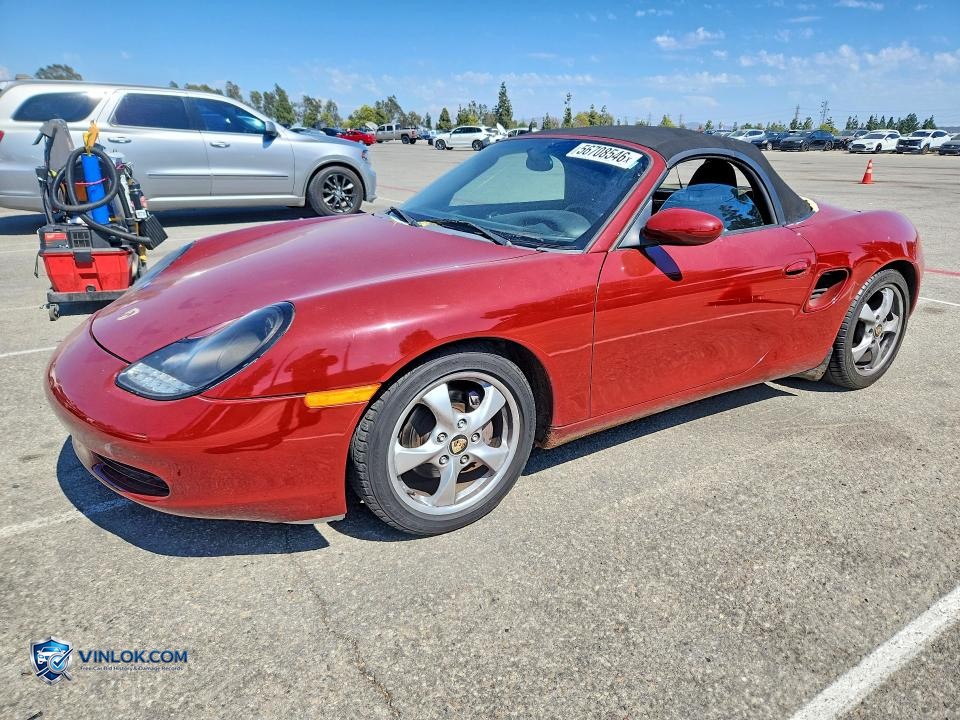 2001 PORSCHE BOXSTER – Lot 56708546 auction photo