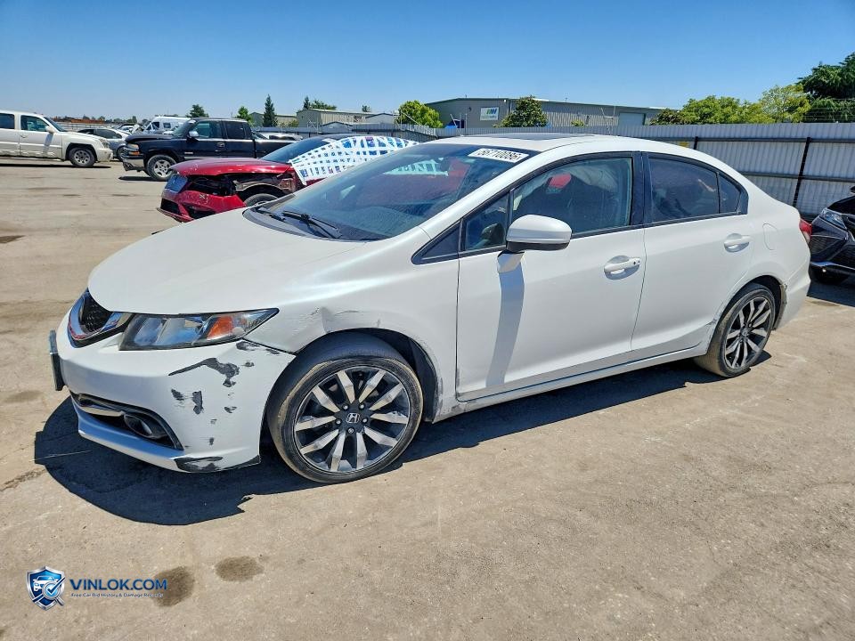 2015 HONDA CIVIC EXL – Lot 56710086 auction photo