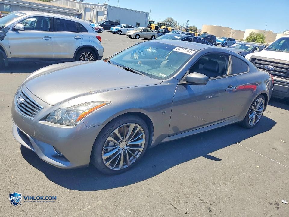 2014 INFINITI Q60 COUPE SPORT – Lot 56711186 auction photo